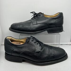 Belvedere Shoes Mens 13 Bay Bridge Black Leather Oxford Brazil